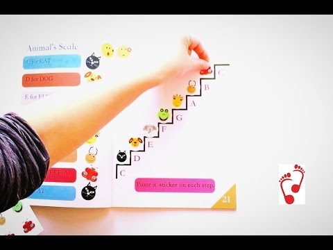 Music Steps book in action