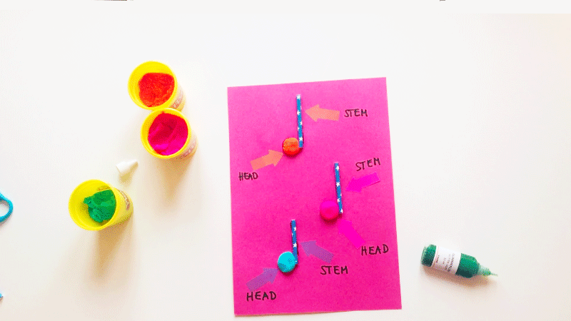 Most of the Notes Consist of Head and Stem.