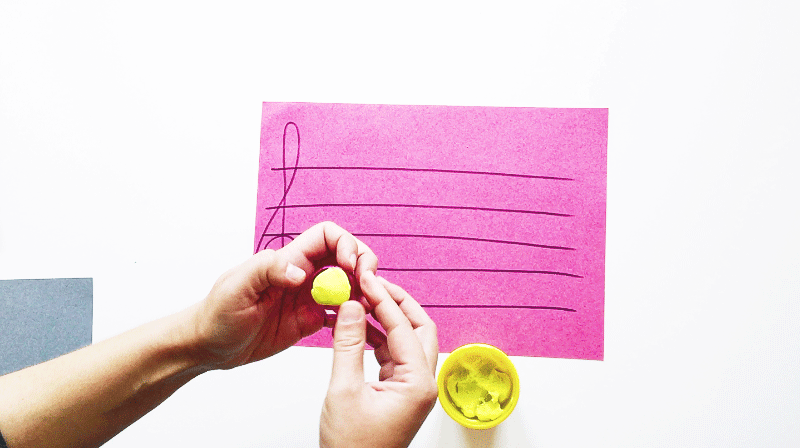 How to Form a C Major Scale with Play-Doh