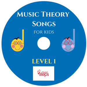 10 Music Theory Songs for Kids Digital Download.