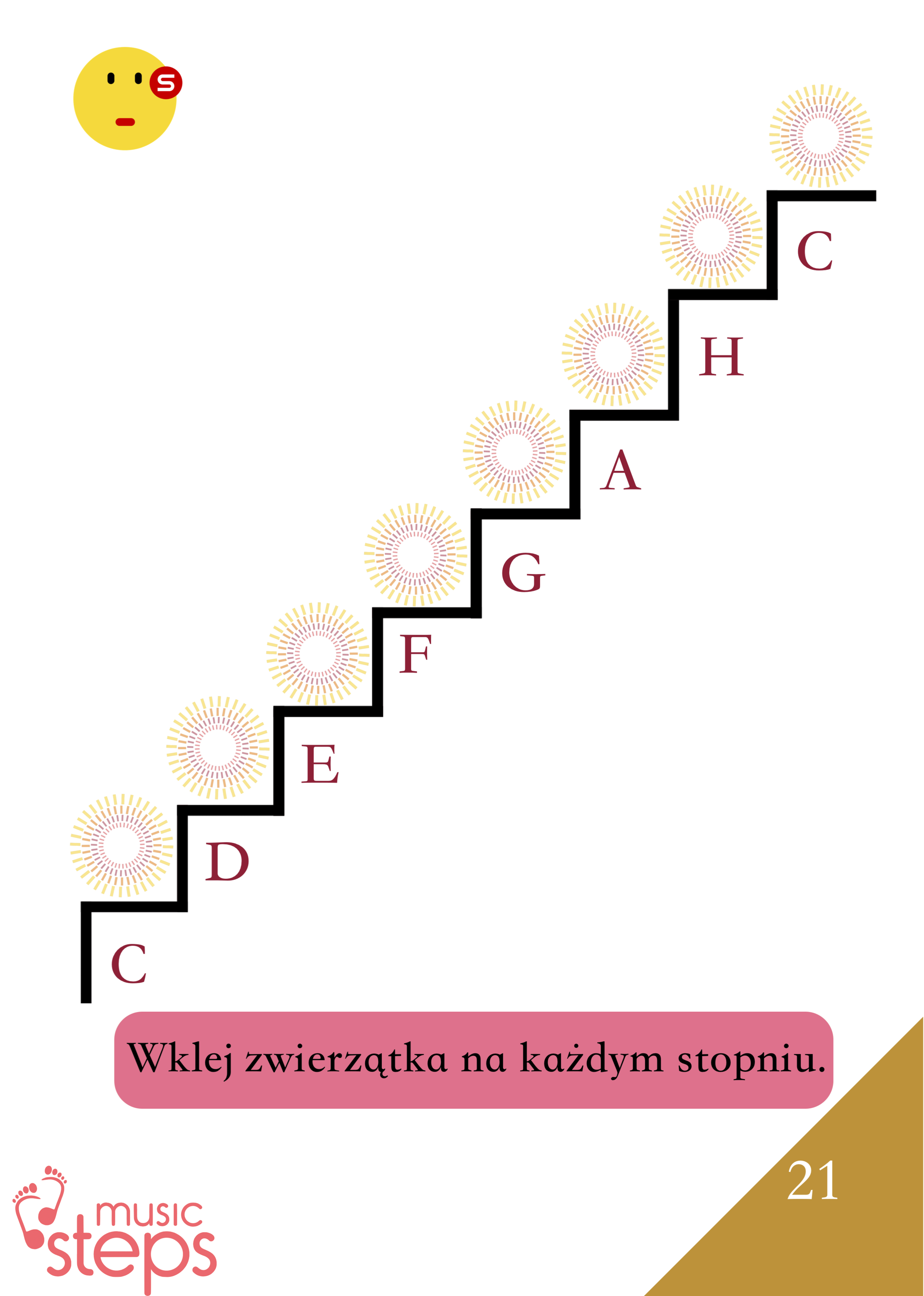 Wnętrze książki — Teoria Muzyki dla Maluchów Część 1