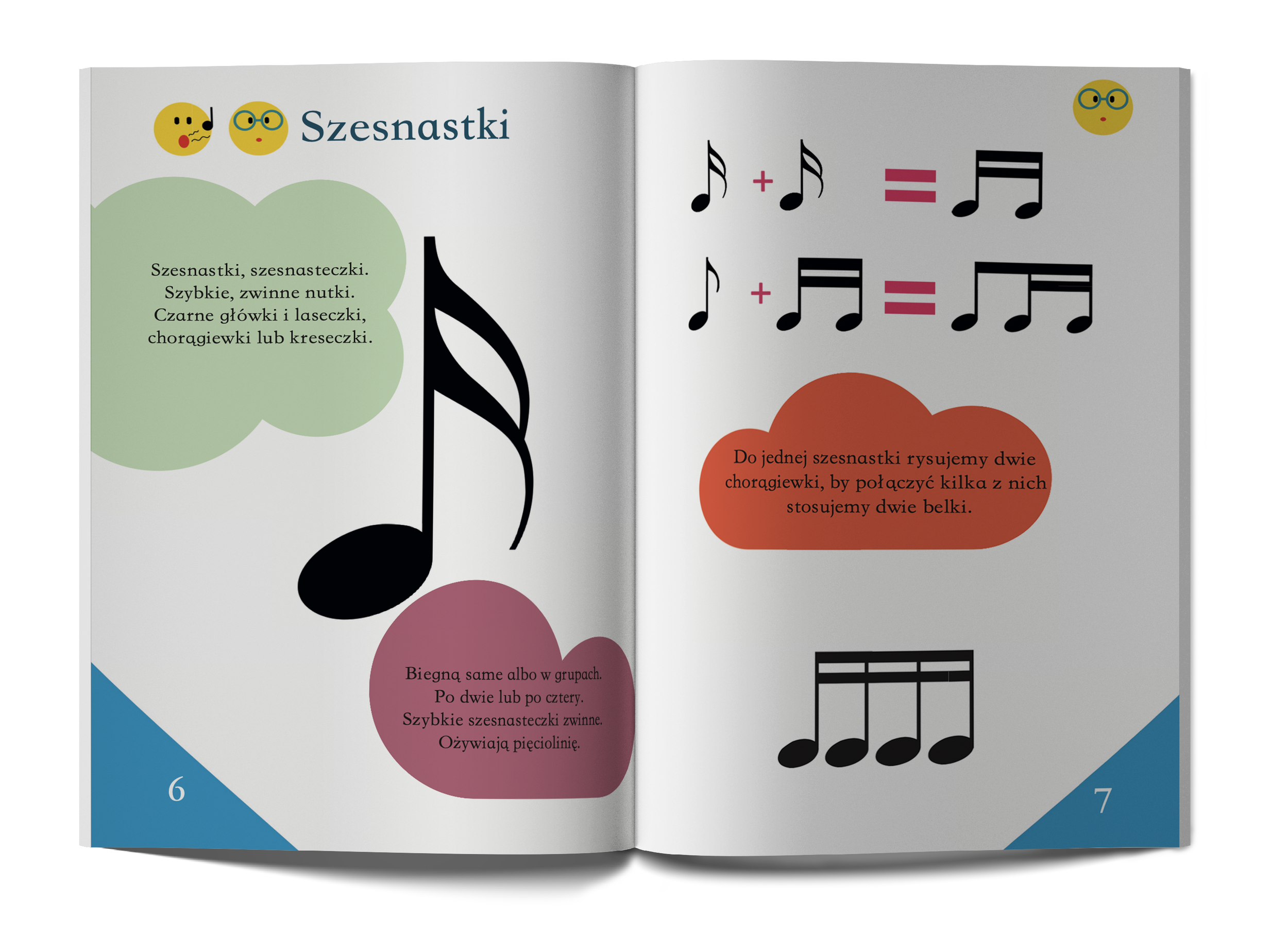 Wnętrze książki — Teoria Muzyki dla Maluchów Część 3